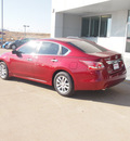 nissan altima 2013 red sedan 2 5 s gasoline 4 cylinders front wheel drive automatic 76116
