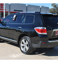 toyota highlander 2012 black suv limited gasoline 6 cylinders front wheel drive automatic 78232