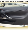 lexus is 250c 2010 black gasoline 6 cylinders rear wheel drive automatic 77546
