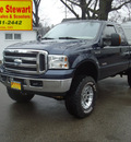 ford f 250 2005 blue lariat super duty diesel 8 cylinders 4 wheel drive automatic 43560