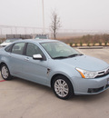ford focus 2009 lt  blue sedan sel gasoline 4 cylinders front wheel drive automatic 76137