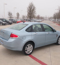 ford focus 2009 lt  blue sedan sel gasoline 4 cylinders front wheel drive automatic 76137