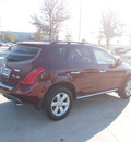 nissan murano 2007 dk  red suv sl gasoline 6 cylinders all whee drive automatic 76137