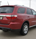 dodge durango 2011 dk  red suv crew gasoline 6 cylinders all whee drive automatic 62034