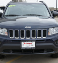 jeep compass 2013 dk  blue suv sport gasoline 4 cylinders 2 wheel drive automatic 62034