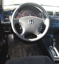 honda civic 2003 black coupe lx gasoline 4 cylinders sohc front wheel drive automatic 80301