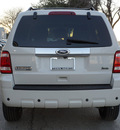ford escape 2011 white suv limited flex fuel 6 cylinders front wheel drive automatic 75080