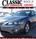 pontiac grand prix 2006 blue sedan gasoline 6 cylinders front wheel drive automatic 75007