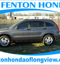 honda cr v 2010 gray suv ex gasoline 4 cylinders front wheel drive automatic 75606