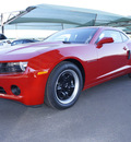 chevrolet camaro 2013 red coupe ls gasoline 6 cylinders rear wheel drive automatic 76051