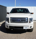 ford f 150 2013 white limited gasoline 6 cylinders 4 wheel drive automatic 75235