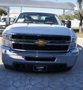 chevrolet silverado 2500hd 2013 white work truck gasoline 8 cylinders 4 wheel drive automatic 76051