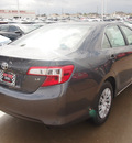 toyota camry 2013 gray sedan le gasoline 4 cylinders front wheel drive automatic 77469