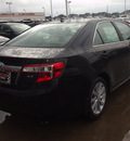 toyota camry 2013 black sedan xle gasoline 4 cylinders front wheel drive automatic 77469
