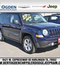 jeep patriot 2013 dk  blue suv sport gasoline 4 cylinders front wheel drive automatic 78550