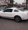 ford mustang 2012 white coupe v6 gasoline 6 cylinders rear wheel drive automatic 91010