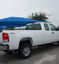 gmc sierra 2500hd 2013 white work truck gasoline 8 cylinders 4 wheel drive automatic 76206