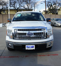 ford f 150 2013 white xlt 8 cylinders automatic 75062