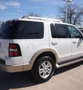 ford explorer 2007 white suv eddie bauer gasoline 6 cylinders rear wheel drive automatic 76011