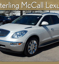 buick enclave 2012 white suv premium gasoline 6 cylinders front wheel drive automatic 77074