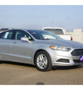 ford fusion 2013 silver sedan se 4 cylinders front wheel drive automatic 78580