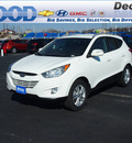 hyundai tucson 2013 white gls gasoline 4 cylinders front wheel drive 6 speed automatic 76234