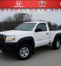 toyota tacoma 2010 white gasoline 4 cylinders 4 wheel drive manual 76210