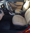 hyundai elantra 2013 red sedan limited gasoline 4 cylinders front wheel drive automatic 76234