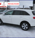 acura mdx 2010 white suv gasoline 6 cylinders all whee drive automatic 55124