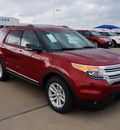 ford explorer 2013 red suv xlt flex fuel 6 cylinders 2 wheel drive automatic 76108
