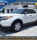 ford explorer 2011 white suv gasoline 6 cylinders front wheel drive automatic 32401