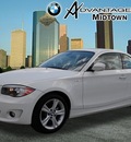 bmw 1 series 2013 white coupe 128i gasoline 6 cylinders rear wheel drive automatic 77002