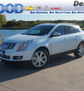 cadillac srx 2013 silver suv performance collection flex fuel 6 cylinders front wheel drive 6 speed automatic 76206