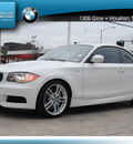 bmw 1 series 2011 white coupe 135i gasoline 6 cylinders rear wheel drive automatic 77002