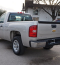 chevrolet silverado 1500 2008 silver birch metall work truck gasoline 6 cylinders 2 wheel drive automatic 75080