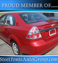 chevrolet aveo 2011 red sedan gasoline 4 cylinders front wheel drive automatic 13350