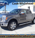 ford f 150 2011 gray lariat flex fuel 8 cylinders 4 wheel drive automatic 32401