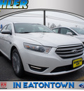 ford taurus 2013 white platinum met sedan sel gasoline 6 cylinders front wheel drive not specified 07724