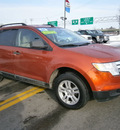 ford edge 2007 orange suv se gasoline 6 cylinders front wheel drive automatic with overdrive 13502