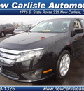 ford fusion 2011 black sedan se gasoline 4 cylinders front wheel drive automatic 45344