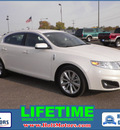 lincoln mks 2009 white sedan gasoline 6 cylinders front wheel drive automatic 55321