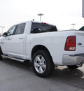 ram 1500 2013 white big horn gasoline 8 cylinders 2 wheel drive automatic 76210