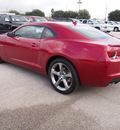 chevrolet camaro 2013 red coupe lt gasoline 6 cylinders rear wheel drive not specified 77090