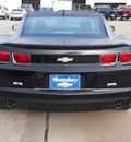 chevrolet camaro 2013 black coupe ls gasoline 6 cylinders rear wheel drive not specified 77090