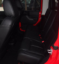 jeep wrangler unlimited 2013 red suv moab gasoline 6 cylinders 4 wheel drive automatic 76210