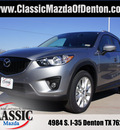 mazda cx 5 2014 silver grand touring gasoline 4 cylinders front wheel drive automatic 76210