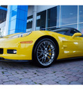 chevrolet corvette 2013 yellow coupe gasoline 8 cylinders rear wheel drive not specified 33177