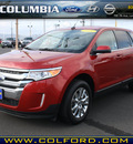 ford edge 2011 red limited gasoline 6 cylinders front wheel drive automatic 98632