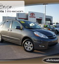 toyota sienna 2006 slate van xle gasoline 6 cylinders front wheel drive automatic 46219