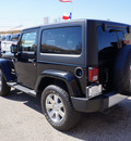 jeep wrangler 2013 black suv sahara gasoline 6 cylinders 4 wheel drive automatic 76087